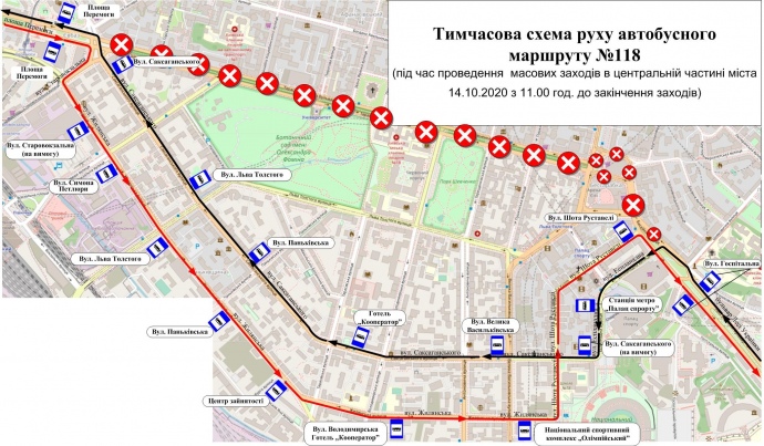 схема маршрутов транспорта